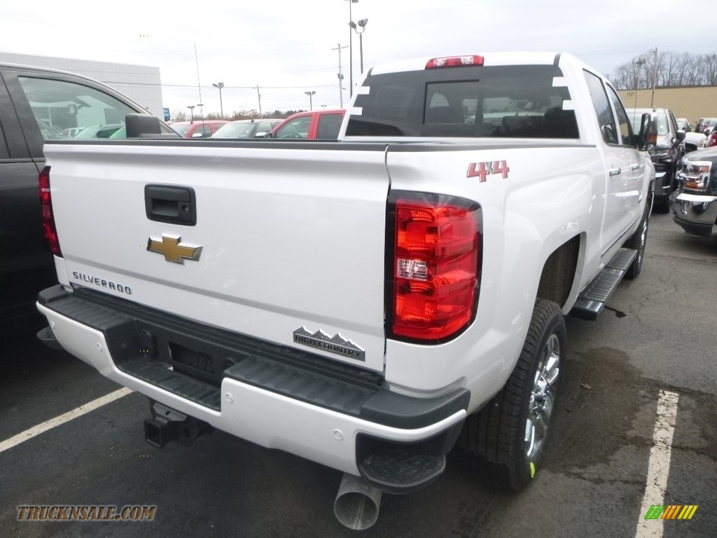 2019 Silverado 2500HD High Country Crew Cab 4WD - Iridescent Pearl Tricoat / High Country Saddle photo #5