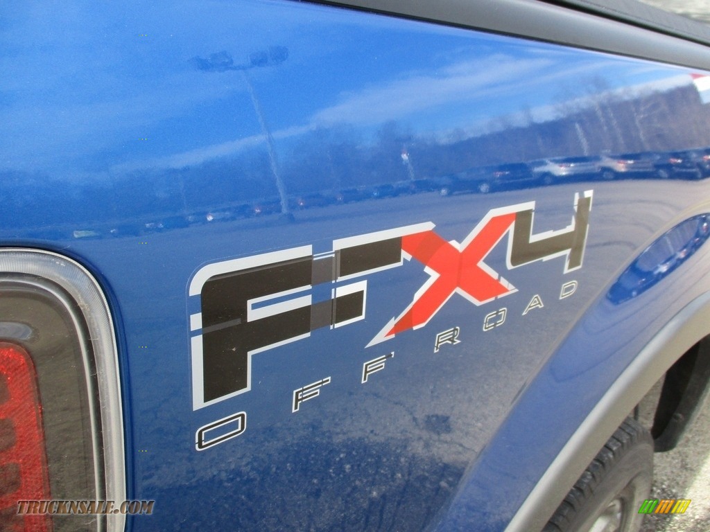 2011 F150 FX4 SuperCab 4x4 - Blue Flame Metallic / Black photo #4