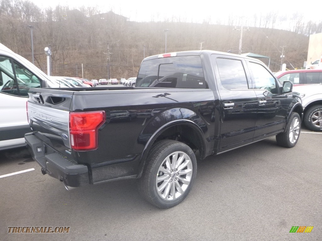 2019 F150 Limited SuperCrew 4x4 - Agate Black / Limited Camelback photo #2