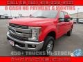 Ford F250 Super Duty Lariat Crew Cab 4x4 Race Red photo #1