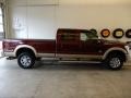Ford F350 Super Duty King Ranch Crew Cab 4x4 Autumn Red photo #2