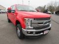 Ford F250 Super Duty Lariat Crew Cab 4x4 Race Red photo #52