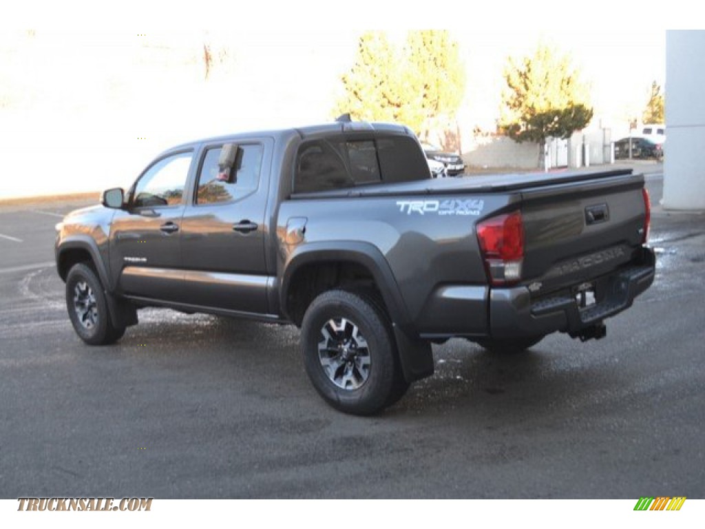 2017 Tacoma TRD Off Road Double Cab 4x4 - Magnetic Gray Metallic / TRD Graphite photo #4