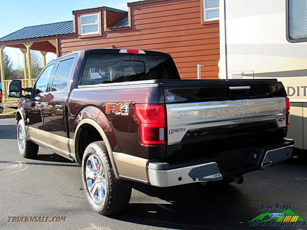 2019 F150 King Ranch SuperCrew 4x4 - Magma Red / King Ranch Kingsville/Java photo #3