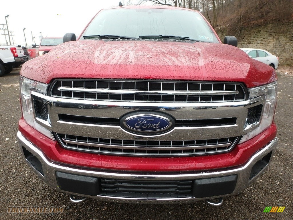 2019 F150 XLT SuperCrew 4x4 - Ruby Red / Earth Gray photo #7