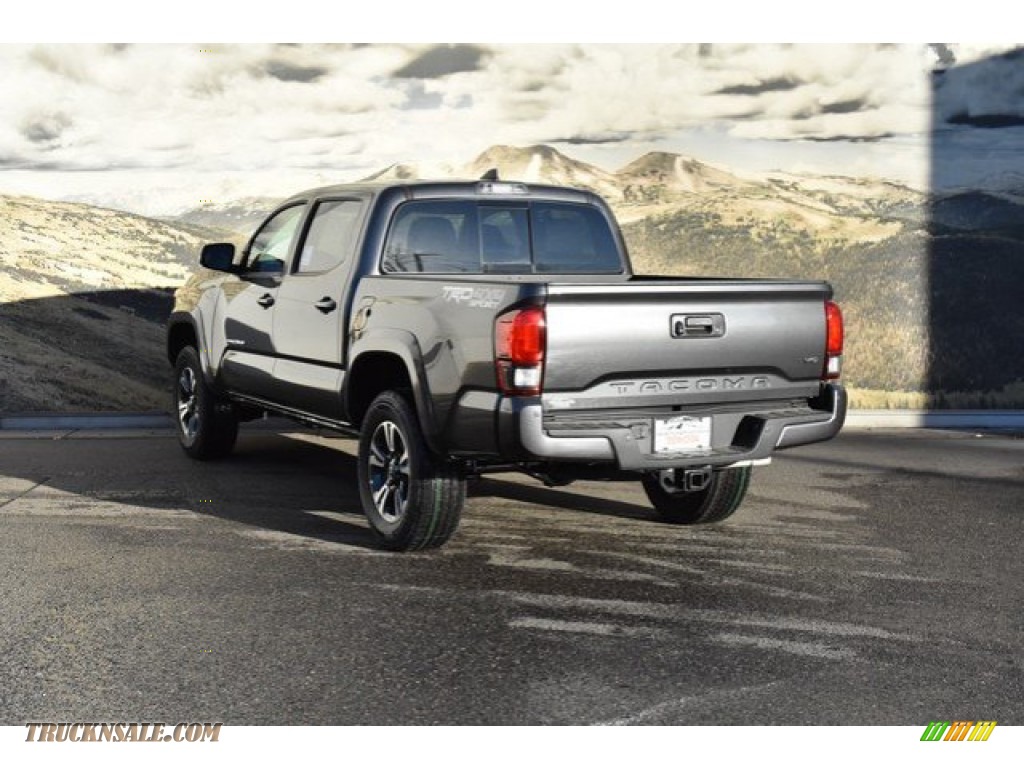 2019 Tacoma TRD Sport Double Cab 4x4 - Magnetic Gray Metallic / Cement Gray photo #3