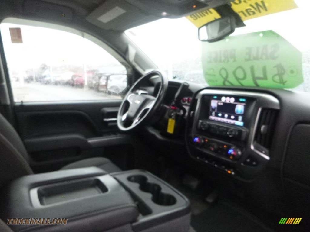 2015 Silverado 2500HD LT Double Cab 4x4 - Black / Jet Black photo #11