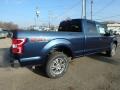 Ford F150 Lariat SuperCab 4x4 Blue Jeans photo #2