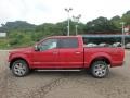 Ford F150 Lariat SuperCrew 4x4 Ruby Red photo #5