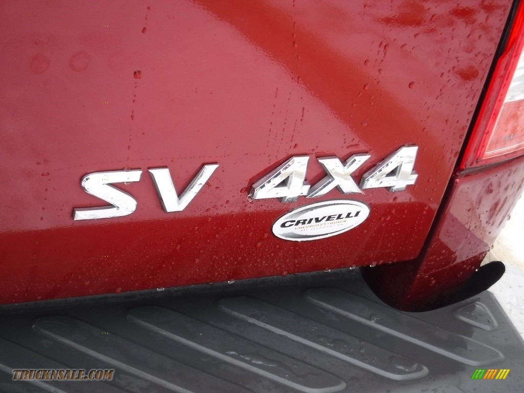 2017 Frontier SV Crew Cab 4x4 - Cayenne Red / Beige photo #9
