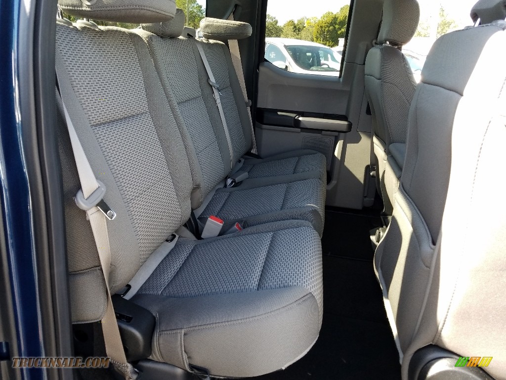 2019 F150 XLT SuperCab - Blue Jeans / Earth Gray photo #11