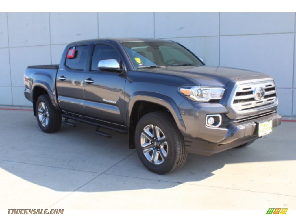 2019 Tacoma Limited Double Cab - Magnetic Gray Metallic / Hickory photo #2