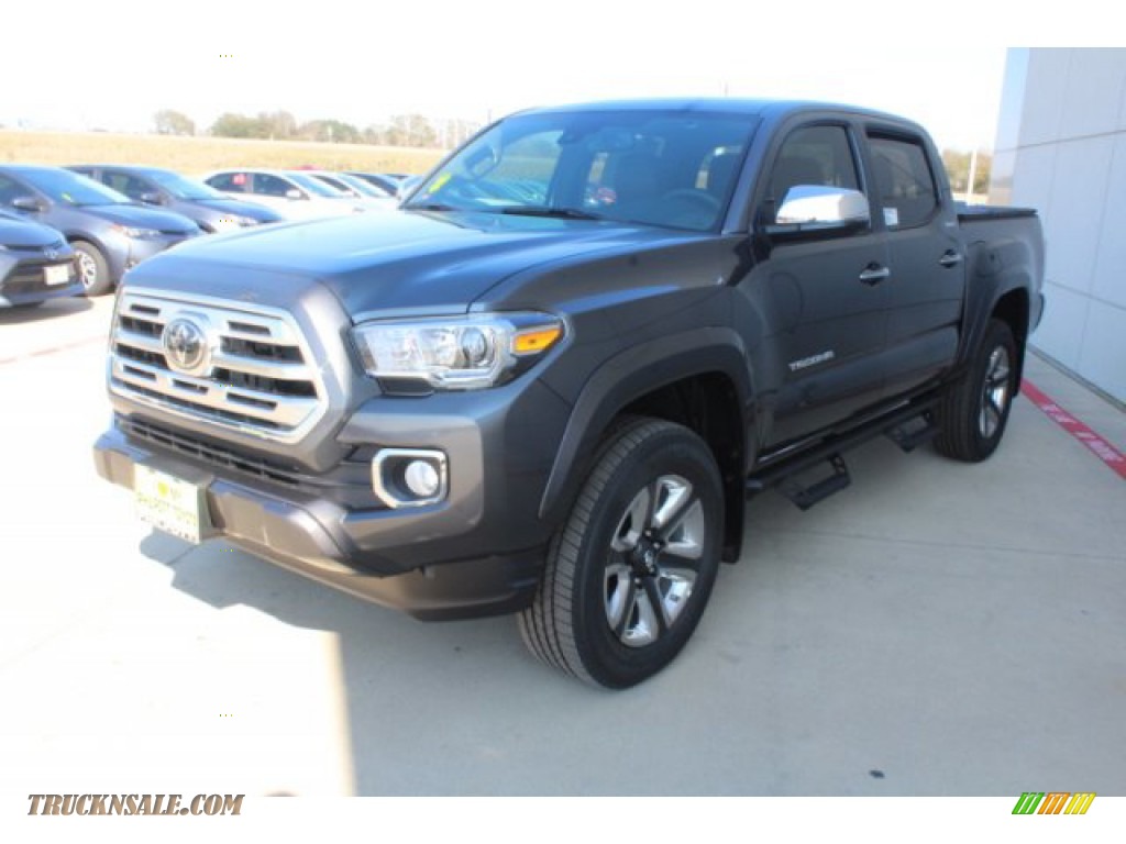 2019 Tacoma Limited Double Cab - Magnetic Gray Metallic / Hickory photo #4
