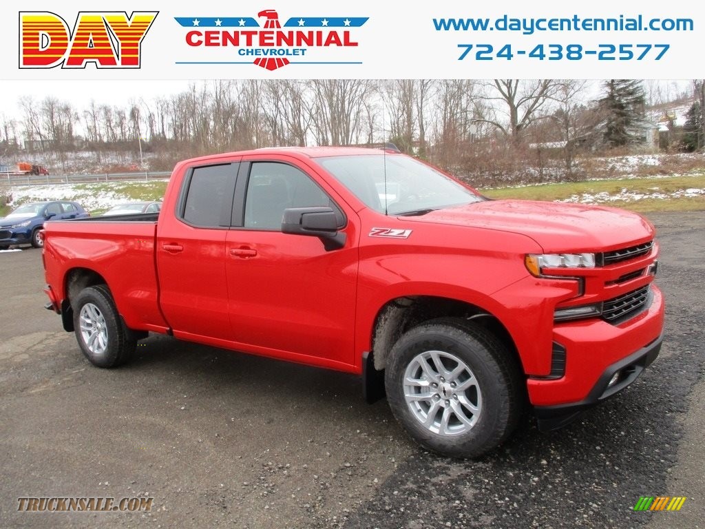 2019 Silverado 1500 RST Double Cab 4WD - Red Hot / Jet Black photo #1