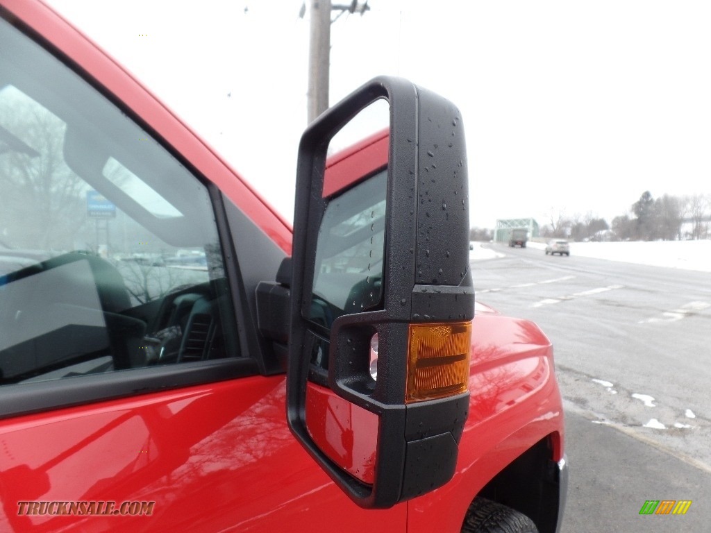 2019 Silverado 3500HD Work Truck Crew Cab 4x4 - Red Hot / Dark Ash/Jet Black photo #12