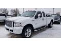 Ford F250 Super Duty Lariat SuperCab 4x4 Oxford White Clearcoat photo #1
