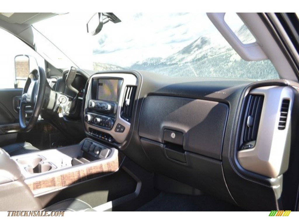 2015 Sierra 2500HD Denali Crew Cab 4x4 - Onyx Black / Jet Black photo #16