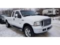 Ford F250 Super Duty Lariat SuperCab 4x4 Oxford White Clearcoat photo #9