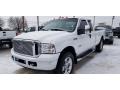 Ford F250 Super Duty Lariat SuperCab 4x4 Oxford White Clearcoat photo #22