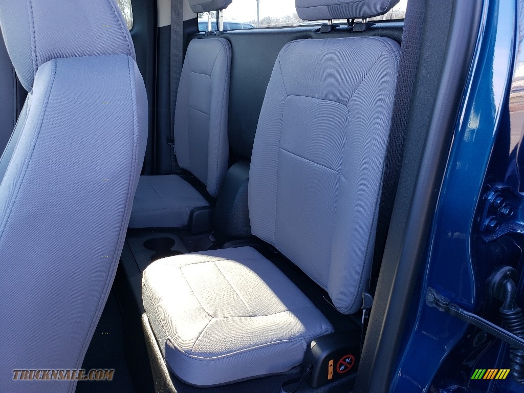 2019 Colorado WT Extended Cab 4x4 - Kinetic Blue Metallic / Jet Black/Dark Ash photo #7
