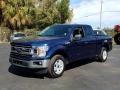 Ford F150 XLT SuperCab Blue Jeans photo #1