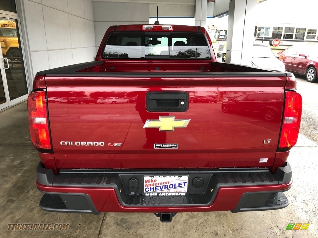 2019 Colorado LT Extended Cab - Cajun Red Tintcoat / Jet Black photo #18