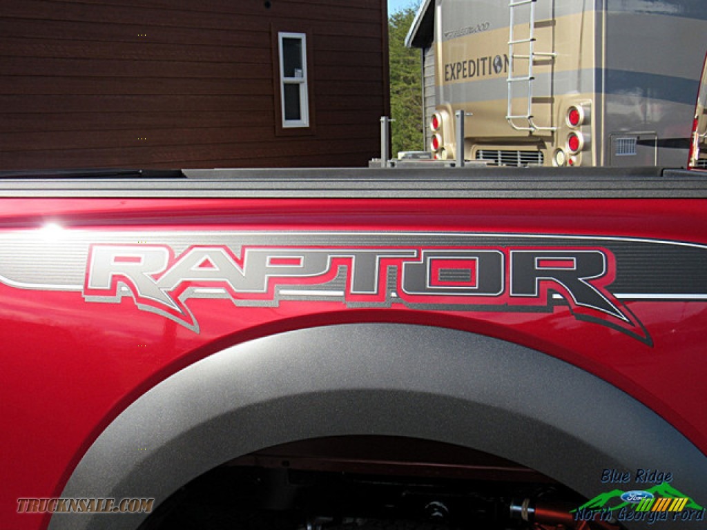 2019 F150 SVT Raptor SuperCrew 4x4 - Ruby Red / Raptor Black photo #39