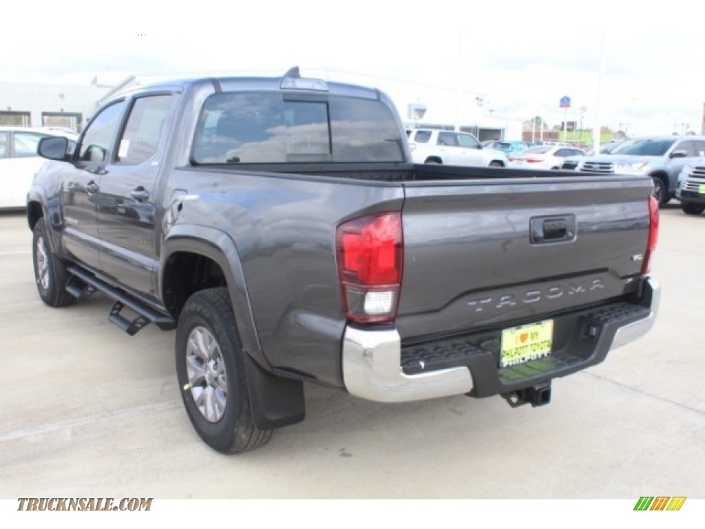 2019 Tacoma SR5 Double Cab - Magnetic Gray Metallic / Cement Gray photo #6