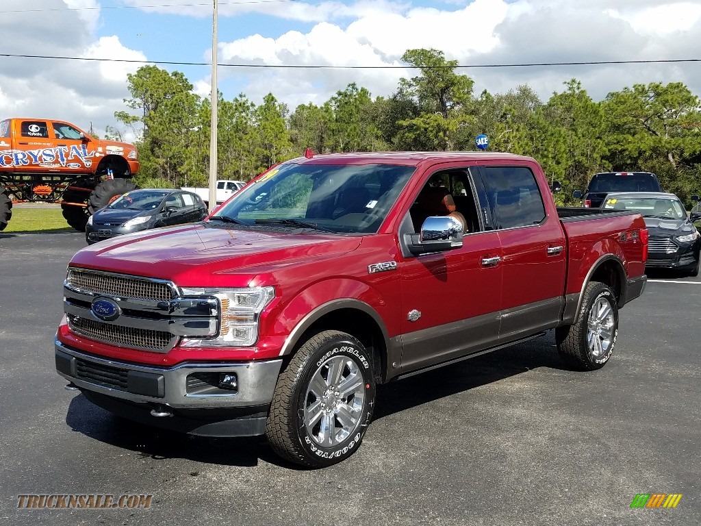 2019 F150 King Ranch SuperCrew 4x4 - Ruby Red / King Ranch Kingsville/Java photo #1