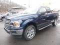 Ford F150 XLT SuperCab 4x4 Blue Jeans photo #2