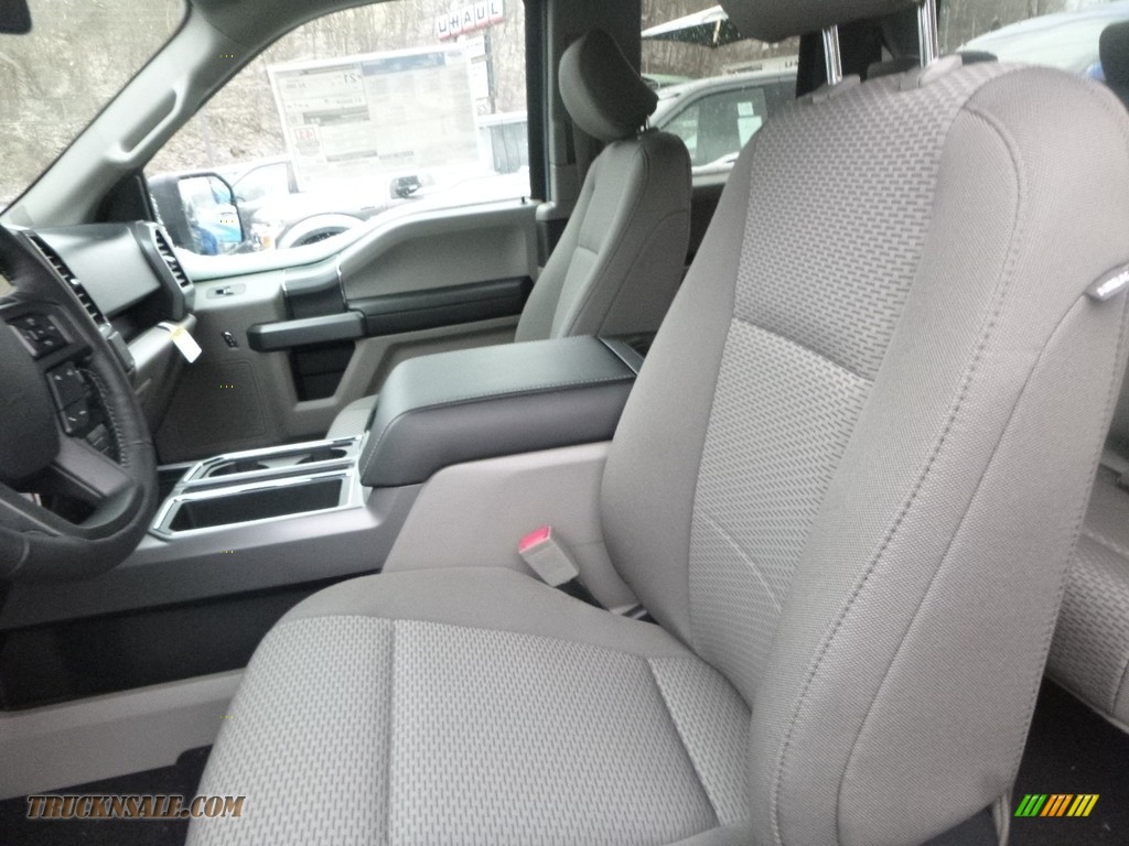 2019 F150 XLT SuperCab 4x4 - Blue Jeans / Earth Gray photo #12