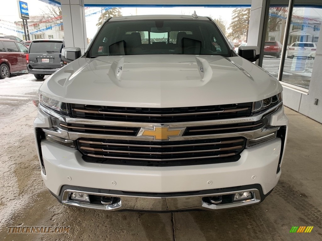 2019 Silverado 1500 High Country Crew Cab 4WD - Iridescent Pearl Tricoat / Jet Black/Umber photo #4