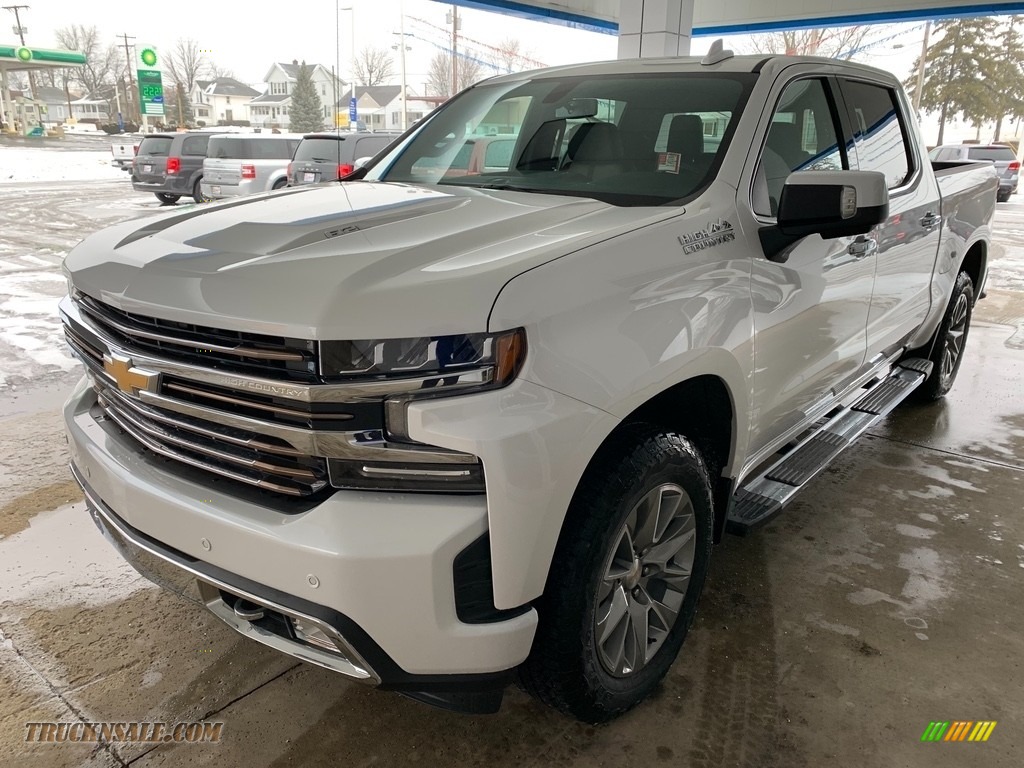 2019 Silverado 1500 High Country Crew Cab 4WD - Iridescent Pearl Tricoat / Jet Black/Umber photo #5