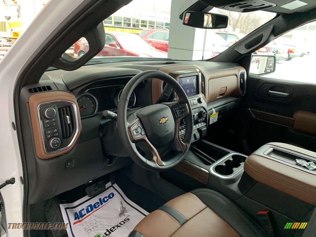 2019 Silverado 1500 High Country Crew Cab 4WD - Iridescent Pearl Tricoat / Jet Black/Umber photo #9