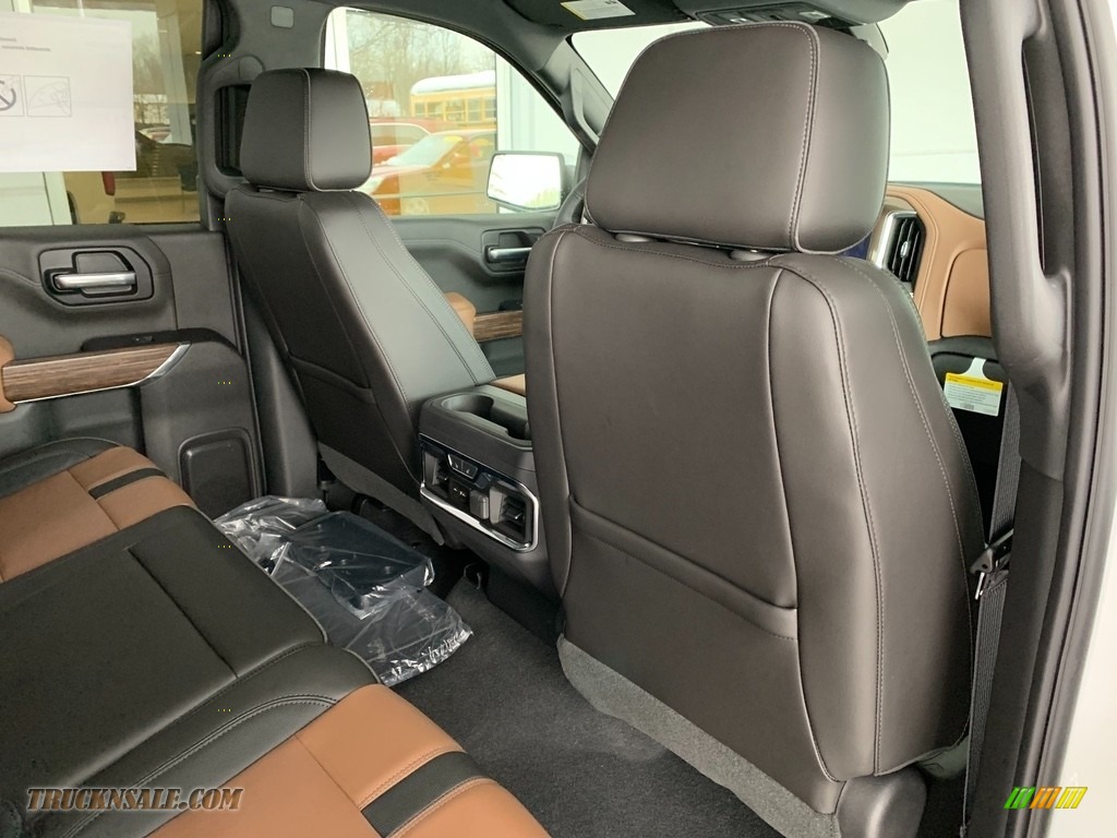 2019 Silverado 1500 High Country Crew Cab 4WD - Iridescent Pearl Tricoat / Jet Black/Umber photo #34