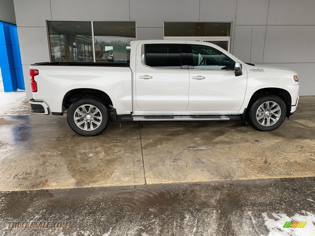 2019 Silverado 1500 High Country Crew Cab 4WD - Iridescent Pearl Tricoat / Jet Black/Umber photo #37