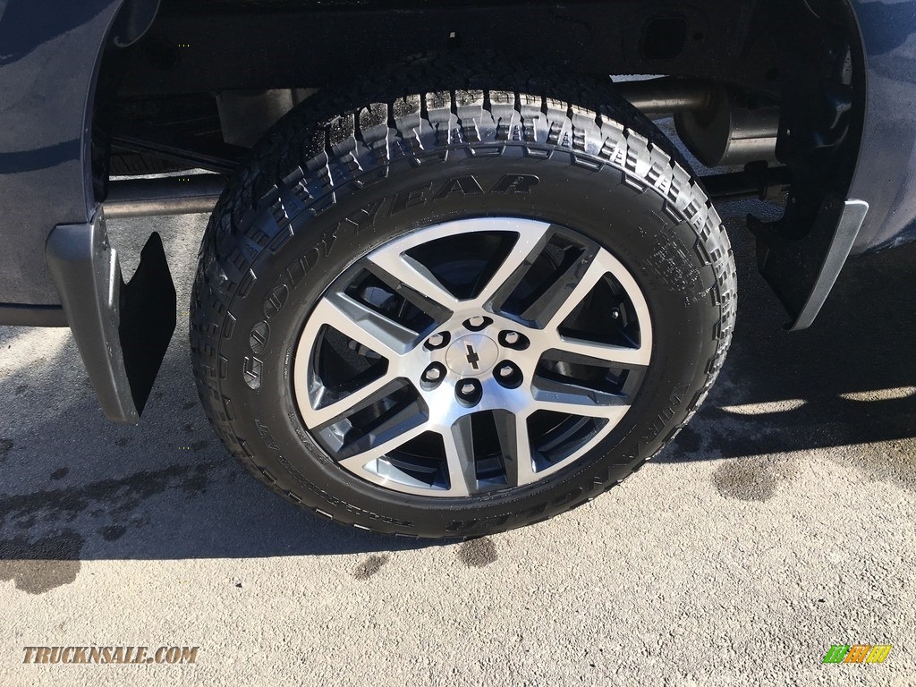 2019 Silverado 1500 Custom Z71 Trail Boss Crew Cab 4WD - Northsky Blue Metallic / Jet Black photo #28
