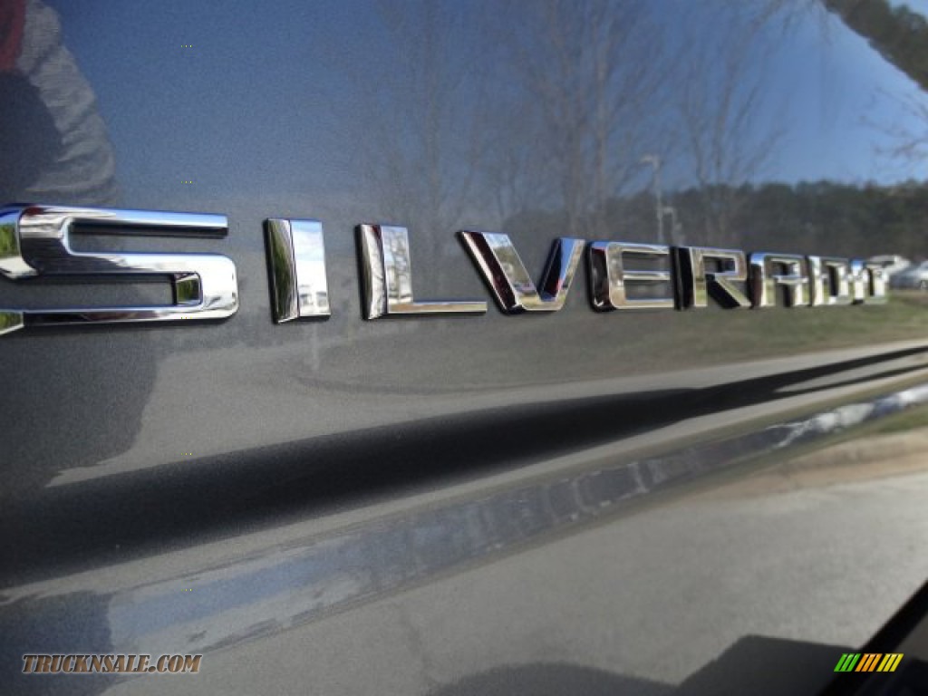 2019 Silverado 1500 LTZ Crew Cab 4WD - Satin Steel Metallic / Jet Black photo #9