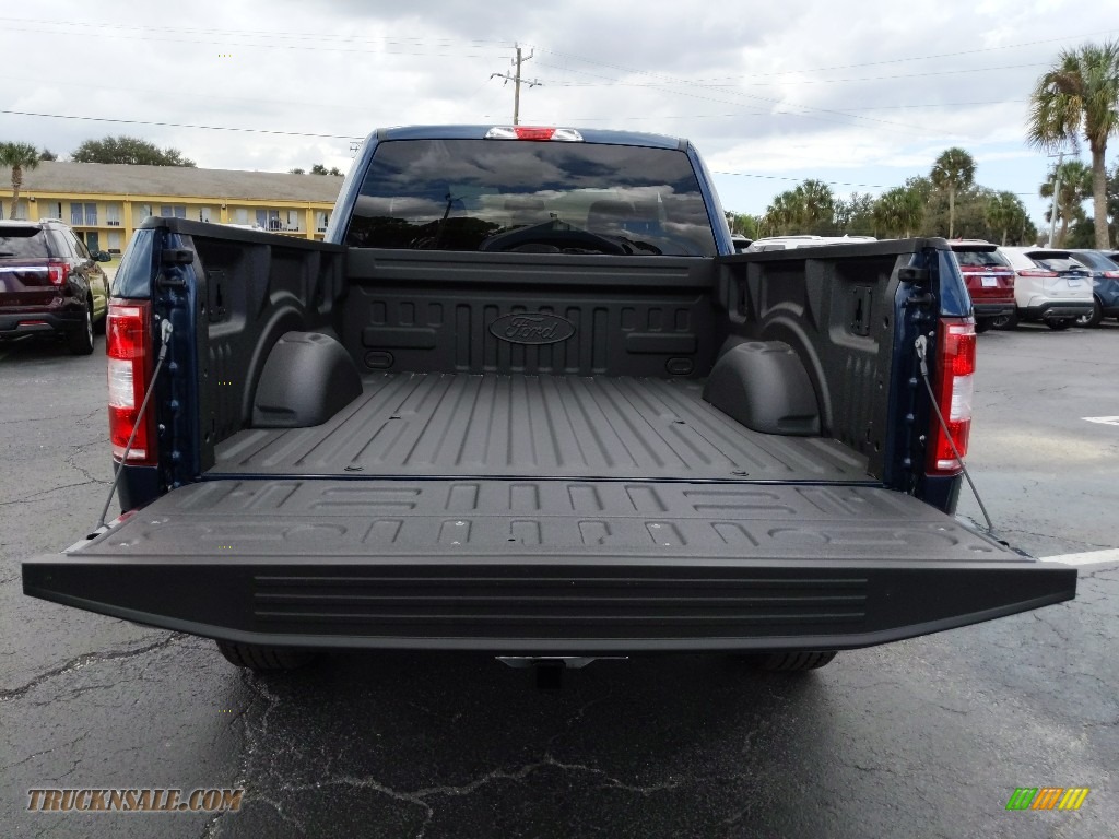 2019 F150 XLT SuperCab 4x4 - Blue Jeans / Earth Gray photo #19