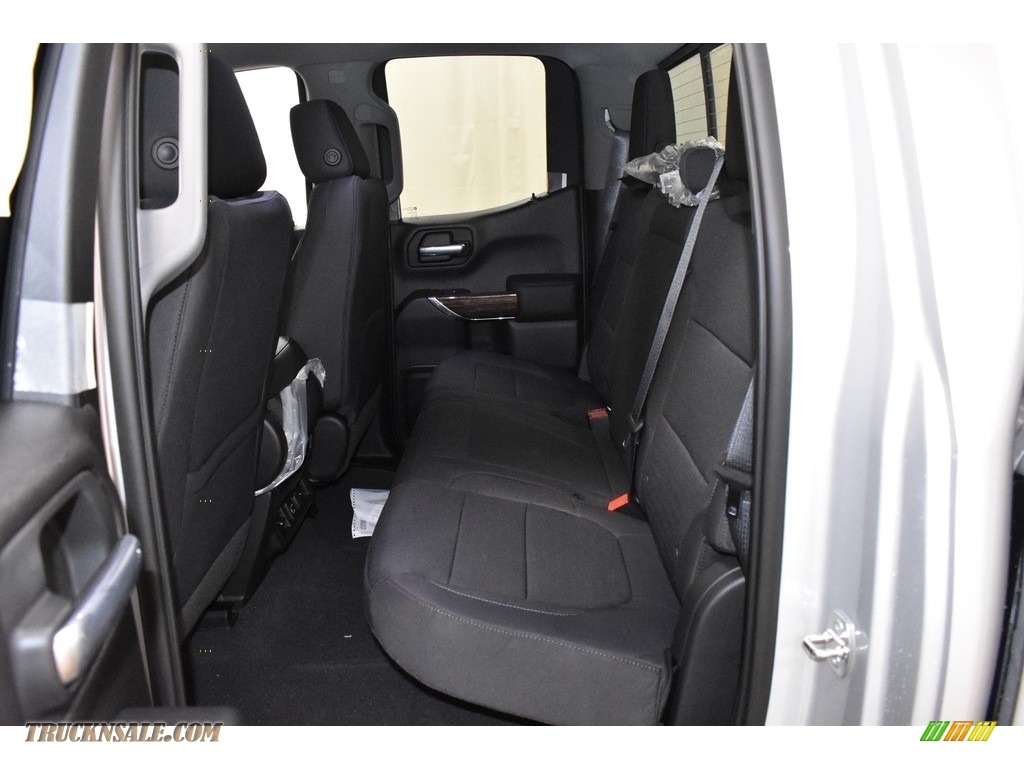 2019 Sierra 1500 SLE Double Cab 4WD - Quicksilver Metallic / Jet Black photo #7