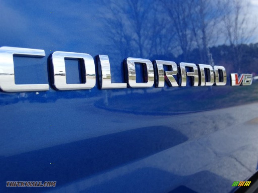 2019 Colorado LT Crew Cab - Kinetic Blue Metallic / Jet Black photo #8