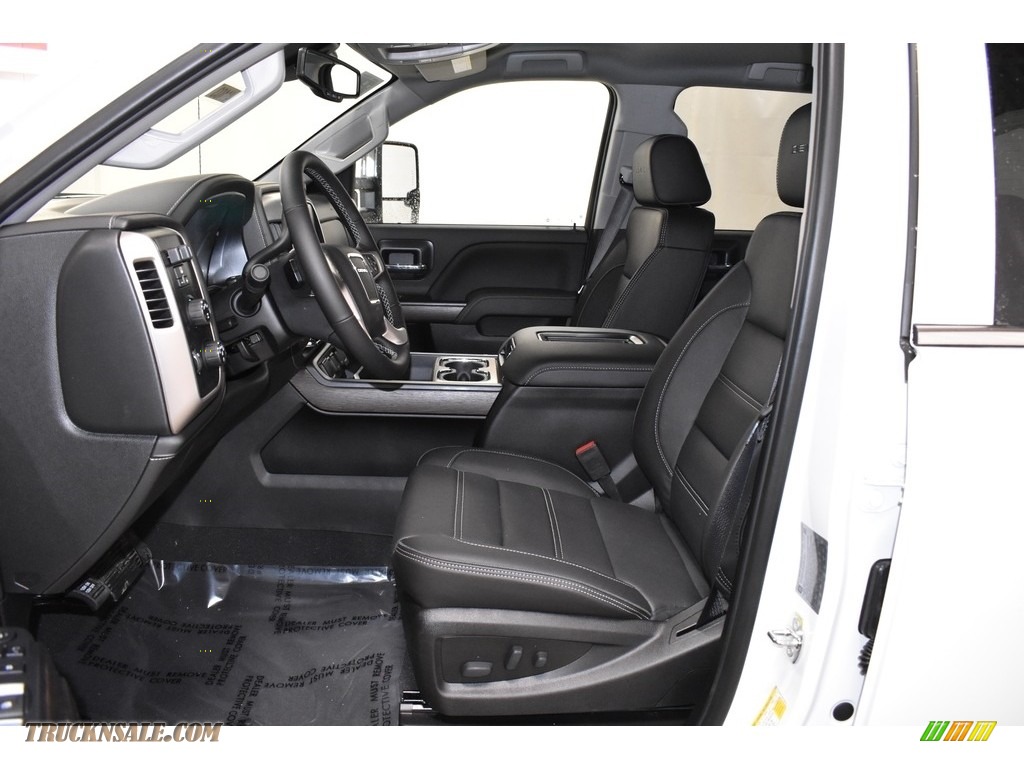 2019 Sierra 3500HD Denali Crew Cab 4WD Dual Rear Wheel - Summit White / Jet Black photo #6