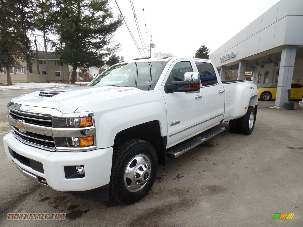 Summit White / High Country Saddle Chevrolet Silverado 3500HD High Country Crew Cab 4x4