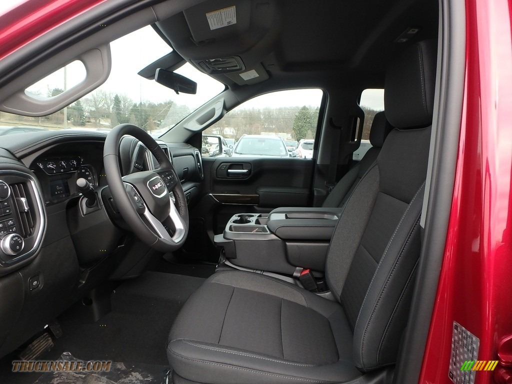2019 Sierra 1500 Elevation Double Cab 4WD - Red Quartz Tintcoat / Jet Black photo #10