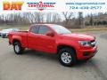 Chevrolet Colorado WT Extended Cab 4x4 Red Hot photo #1