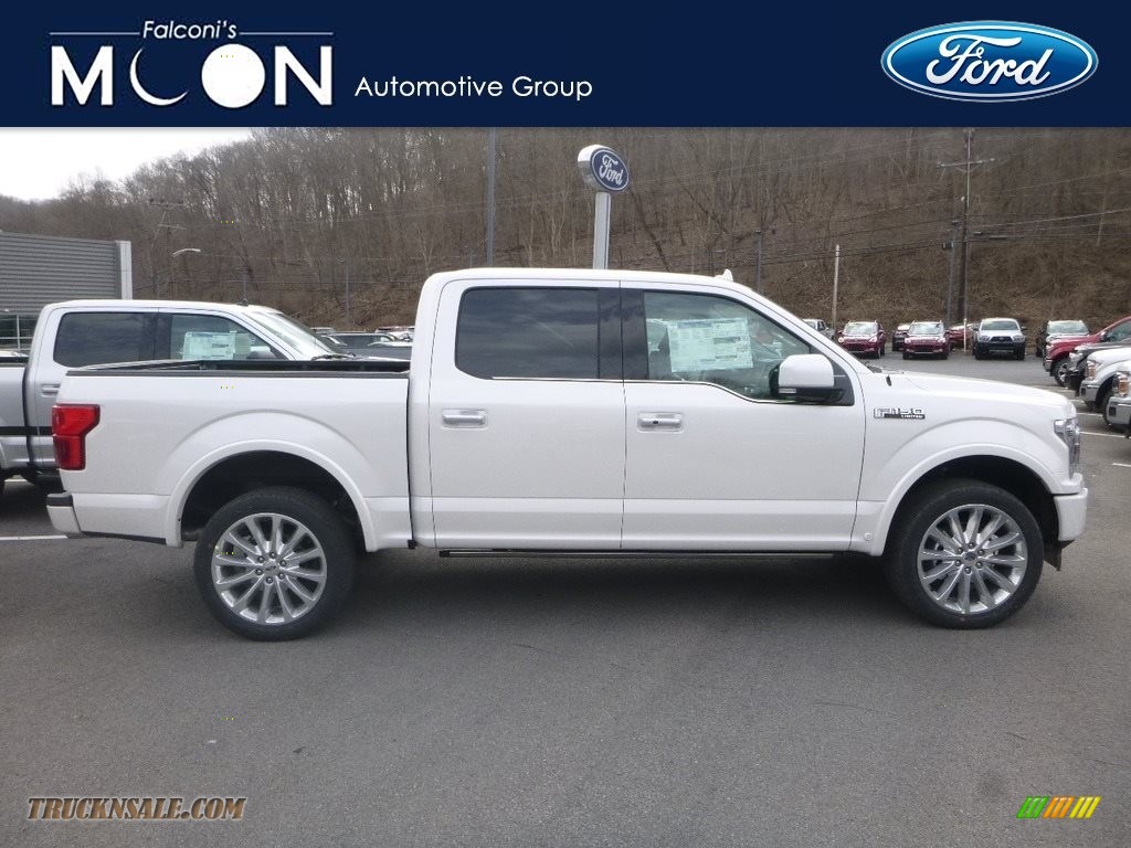 White Platinum / Limited Camelback Ford F150 Limited SuperCrew 4x4
