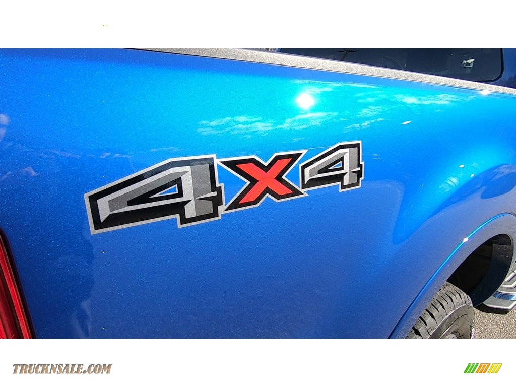 2019 Ranger XLT SuperCrew 4x4 - Lightning Blue Metallic / Ebony photo #9