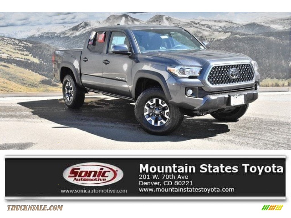 Magnetic Gray Metallic / TRD Graphite Toyota Tacoma TRD Off-Road Double Cab 4x4