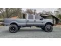 Ford F350 Super Duty Lariat Crew Cab 4x4 Dually Sterling Gray Metallic photo #14