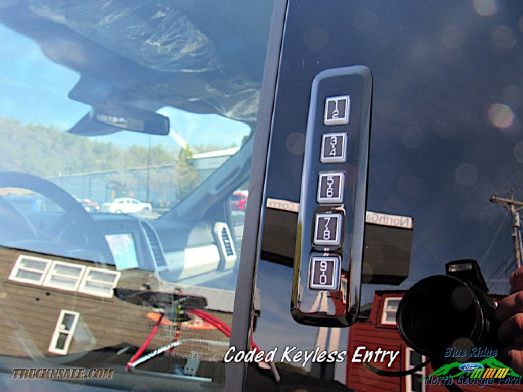 2019 F250 Super Duty Lariat Crew Cab 4x4 - Ruby Red / Black photo #31